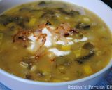 A picture of step 15 of Omaj soup آش اوماج تبریزی.