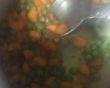 A picture of step 4 of Daliya khichdi.