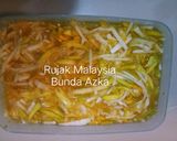Foto langkah ke 3 dari resep Rujak Malaysia.