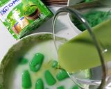 Foto langkah ke 3 dari resep Es Matcha Cendol Thailand.
