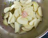 A picture of step 1 of Aloo Kadhi - Navratri Special.