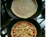 Foto langkah ke 3 dari resep 🍕Pizza Teflon Eggless.