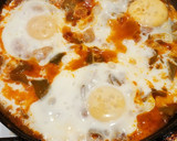 Foto del paso 5 de la receta: Frejoles verdes con jamón y huevos