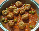 Foto del paso 8 de la receta: Albóndigas con tomate en airfryer y cazuela
