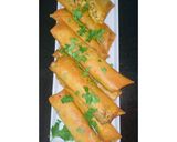 A picture of step 8 of Chinese Spring Rolls.