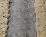 Foto del paso 4 de la receta: Trenza de hojaldre de pavo y queso