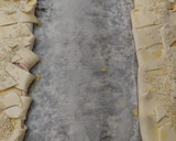 Foto del paso 4 de la receta: Trenza de hojaldre de pavo y queso