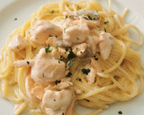 Foto del paso 4 de la receta: Espaguetis con salmón fresco