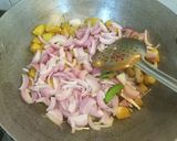 A picture of step 2 of Bitter gourd Potatoes Bhaji.