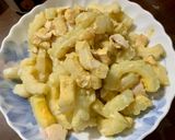金沙白玉苦瓜的食譜步驟2照片