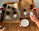 A picture of step 3 of Chocolate crackle cookies.