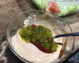 Foto del paso 4 de la receta: Hamburguesa con chile asado