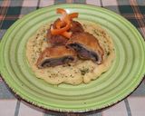 Rántott gombafejek 🍄‍🟫🧅hagymás csirkemájjal töltve🍄🍄‍🟫🍄 recept fázis 7 fotója