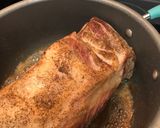 A picture of step 1 of Pork butt.