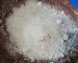 A picture of step 1 of Chocolate ganache cake.