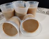 A picture of step 5 of Coffee jelly shots.