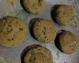 A picture of step 2 of Methi dhebara.