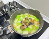 絲瓜枸杞蛤蠣的食譜步驟4照片