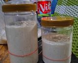 Foto langkah ke 1 dari resep GarlicCheeseBread (soft sourdough).