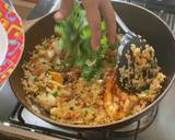 ข้าวผัดพริกแกงกะเพรากุ้ง🔥🔥 วิธีทำสูตร 6 รูป