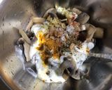A picture of step 3 of Matar Mushroom.