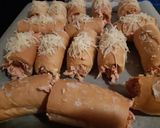 Gyors vacsora: töltött kifli recept fázis 3 fotója