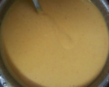 A picture of step 1 of Kanda Bhaji.