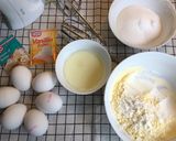 Hình bước làm 1 của món Bánh ngọt hoa quả