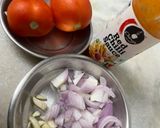 #लाल पास्ता-मीठा दलिया (सैटरडे मस्ती) रेसिपी चरण 3 फोटो