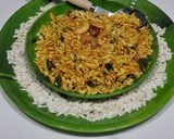 A picture of step 8 of Poha Chivda.