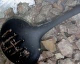 A picture of step 2 of Masala kalaiji.
