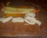 A picture of step 8 of Vietnamese spring rolls and spicy dip.