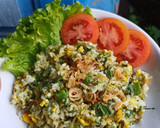 Foto langkah ke 5 dari resep Nasi Goreng Cabe Ijo.
