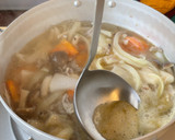 Foto del paso 3 de la receta: Tonjiru, Sopa de miso con cerdo y muchas verduras (豚汁) / Comida japonesa