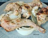 Foto del paso 5 de la receta: Conejo al horno con miel, mostaza y romero