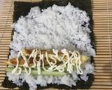 Sushi roll langkah memasak 2 foto