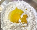 A picture of step 2 of Chocolate pancakes.