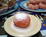 Foto langkah ke 11 dari resep Donat buah naga merah.