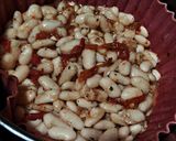 Foto del paso 5 de la receta: Alubias con tomate en airfryer