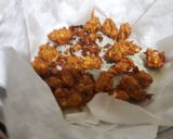 कॅबेज-मूगडाळ भजी (cabbage moongdal pakoda recipe in marathi) रेसिपी स्टेप 7 फोटो 
