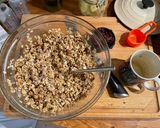 A picture of step 2 of Maple Granola.