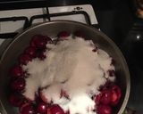 Foto del paso 1 de la receta: Panacota de cerezas y mascarpone