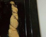 A picture of step 5 of Spiral choco puff.