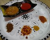 A picture of step 1 of Kathiawari chole.