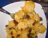 A picture of step 5 of Deep fried beef and potatoes...