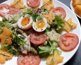 Hình bước làm 2 của món Salad khế rau củ
