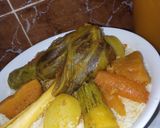 صورة لخطوة 8 من وصفة كسكس باللحم والخضر 🍲