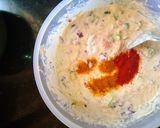 A picture of step 3 of Vermicelli Masala Chilla.