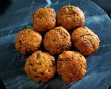 A picture of step 4 of Maize Flour and Spring Onion Vada.
