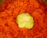 A picture of step 4 of Gajjar ka halwa.